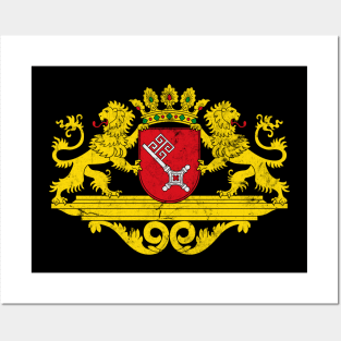 Bremen, Germany - Vintage Style Coat of Arms Posters and Art